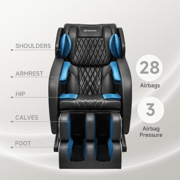 Massage chair full body airbag compression massage